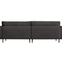 Hot WOOOD Rodeo classic 3-zits bank velvet Antraciet