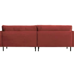 Sale WOOOD Rodeo classic 3-zits bank velvet kastanje Kastanjebruin