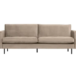 Outlet WOOOD Rodeo classic 2,5-zits bank velvet Khaki