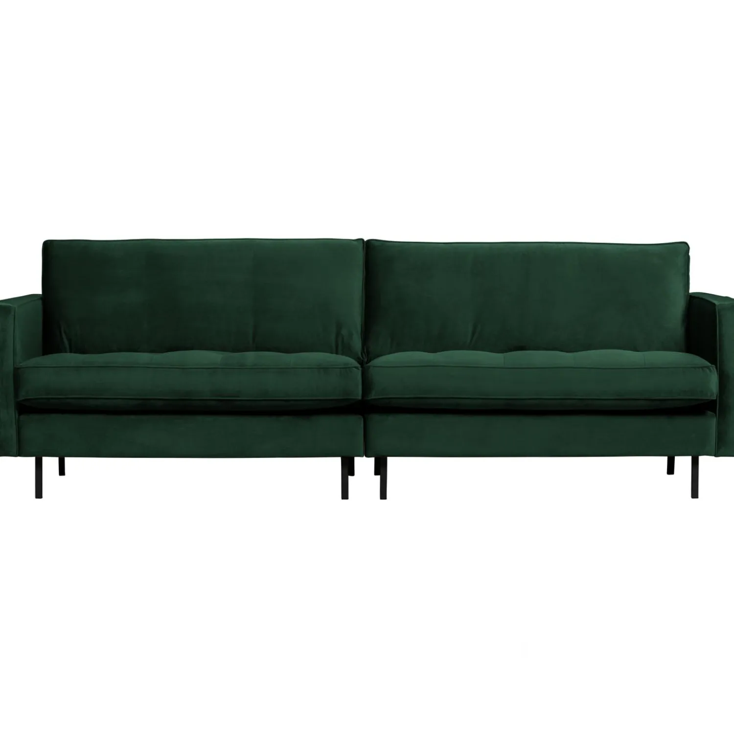 Hot WOOOD Rodeo classic 3-zits bank velvet Bosgroen