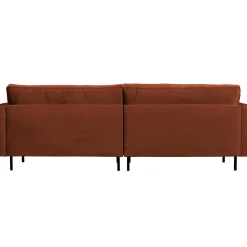 New WOOOD Rodeo classic 3-zits bank velvet Roest