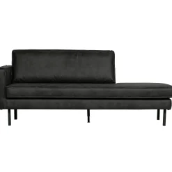 Hot WOOOD Rodeo daybed links ecoleer Zwart