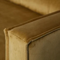 WOOOD Rodeo daybed rechts velvet Oker