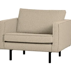 Sale WOOOD Rodeo fauteuil bouclé Beige