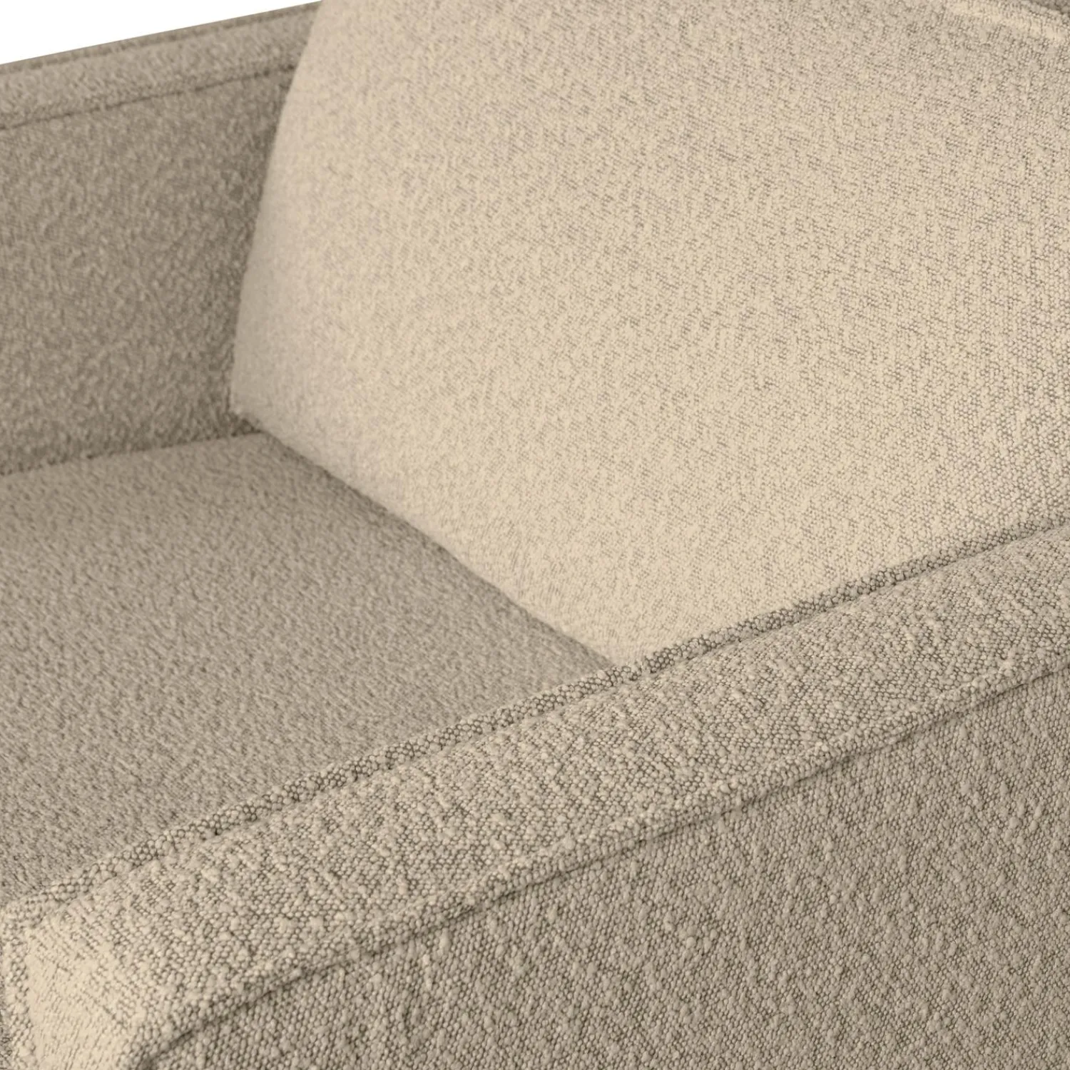 Sale WOOOD Rodeo fauteuil bouclé Beige