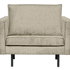 Clearance WOOOD Rodeo fauteuil structure velvet Wheatfield