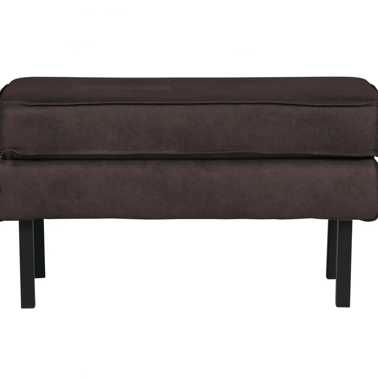 WOOOD Rodeo hocker op poten ecoleer Zwart