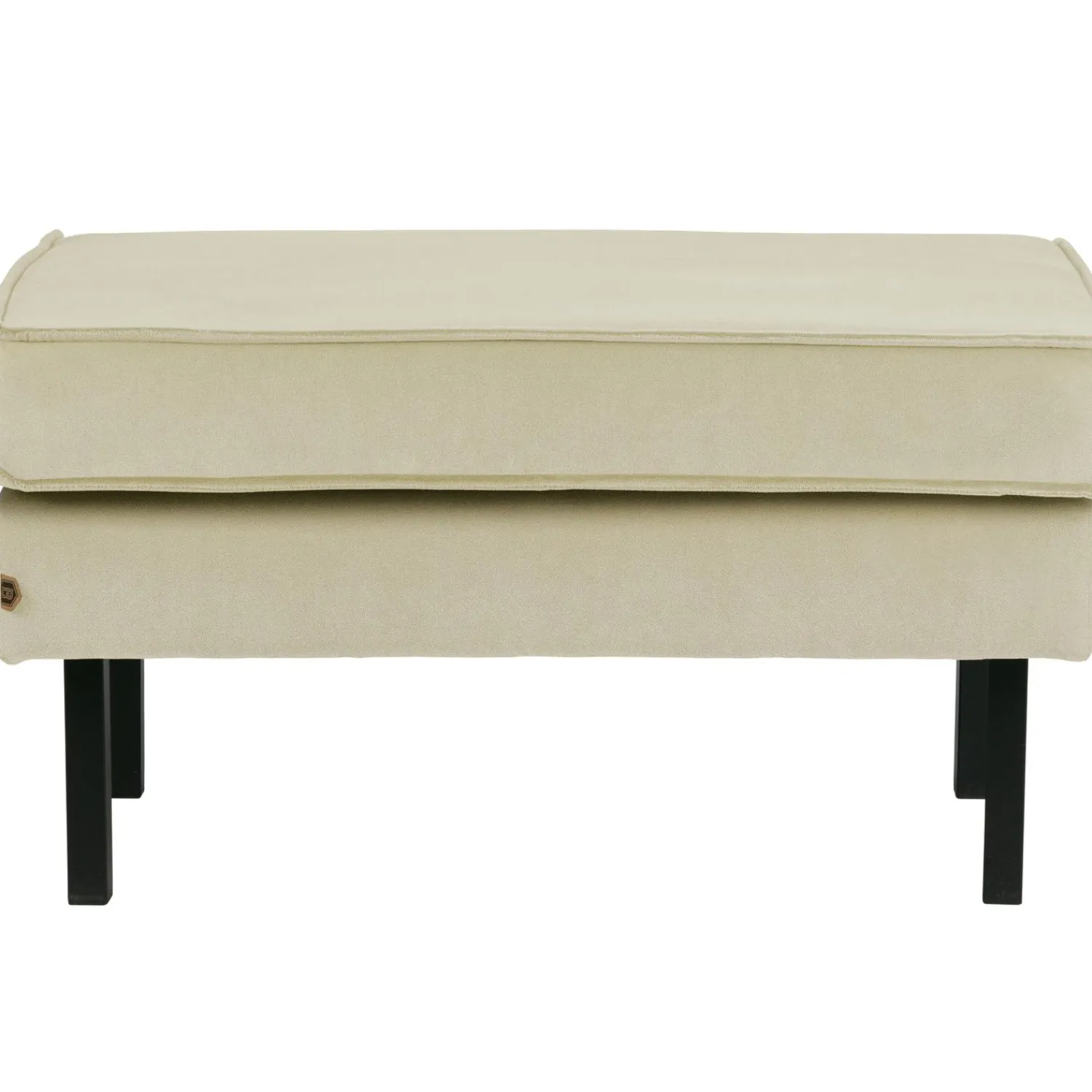 WOOOD Rodeo hocker op poten velvet Pistache