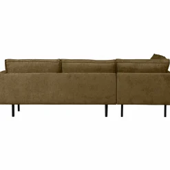 Hot WOOOD Rodeo hoekbank links structure velvet Brass