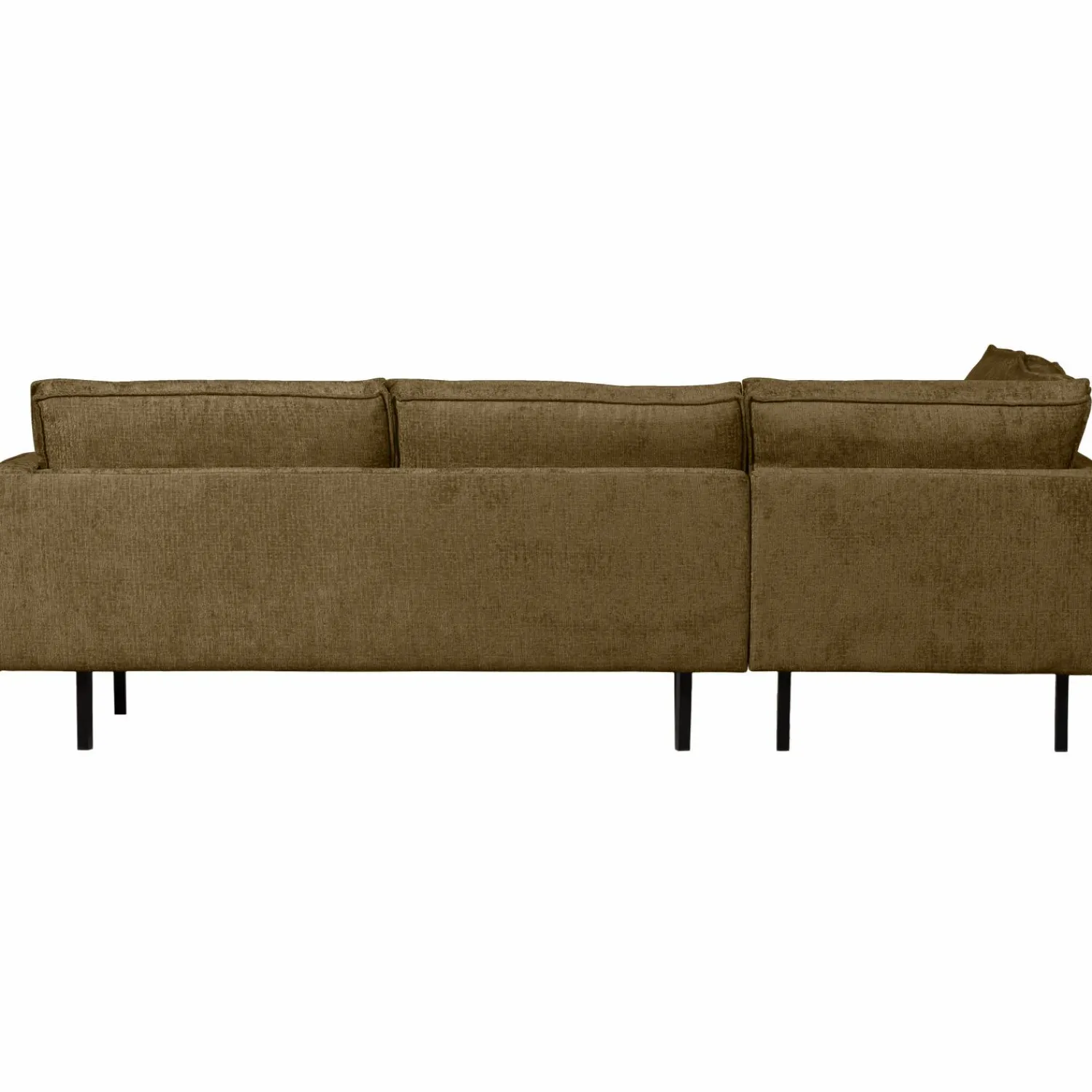 Hot WOOOD Rodeo hoekbank links structure velvet Brass