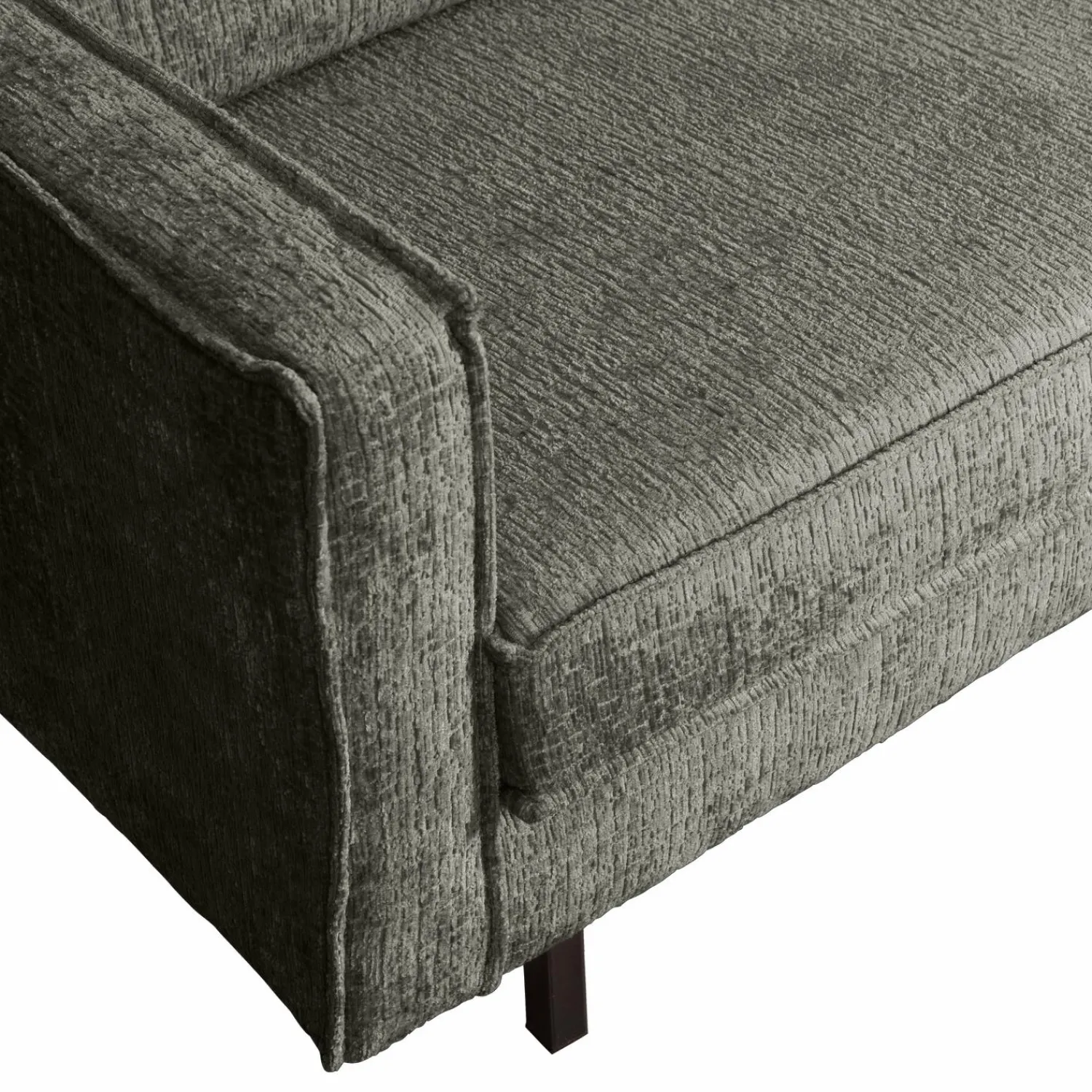 WOOOD Rodeo hoekbank rechts structure velvet Frost