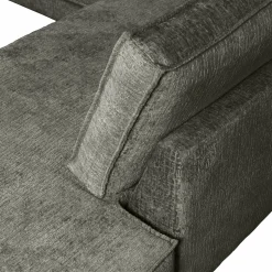 WOOOD Rodeo hoekbank rechts structure velvet Frost