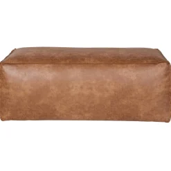 WOOOD Rodeo poef 43x120x60 ecoleer Cognac