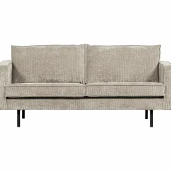 Sale WOOOD Rodeo 2,5-zits bank ribstof Donkerzand