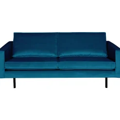 Outlet WOOOD Rodeo 2,5-zits bank velvet Blauw