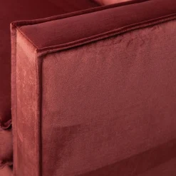 Online WOOOD Rodeo 2,5-zits bank velvet kastanje Kastanjebruin