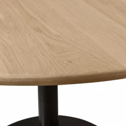 WOOOD Ronde poot metaal zwart