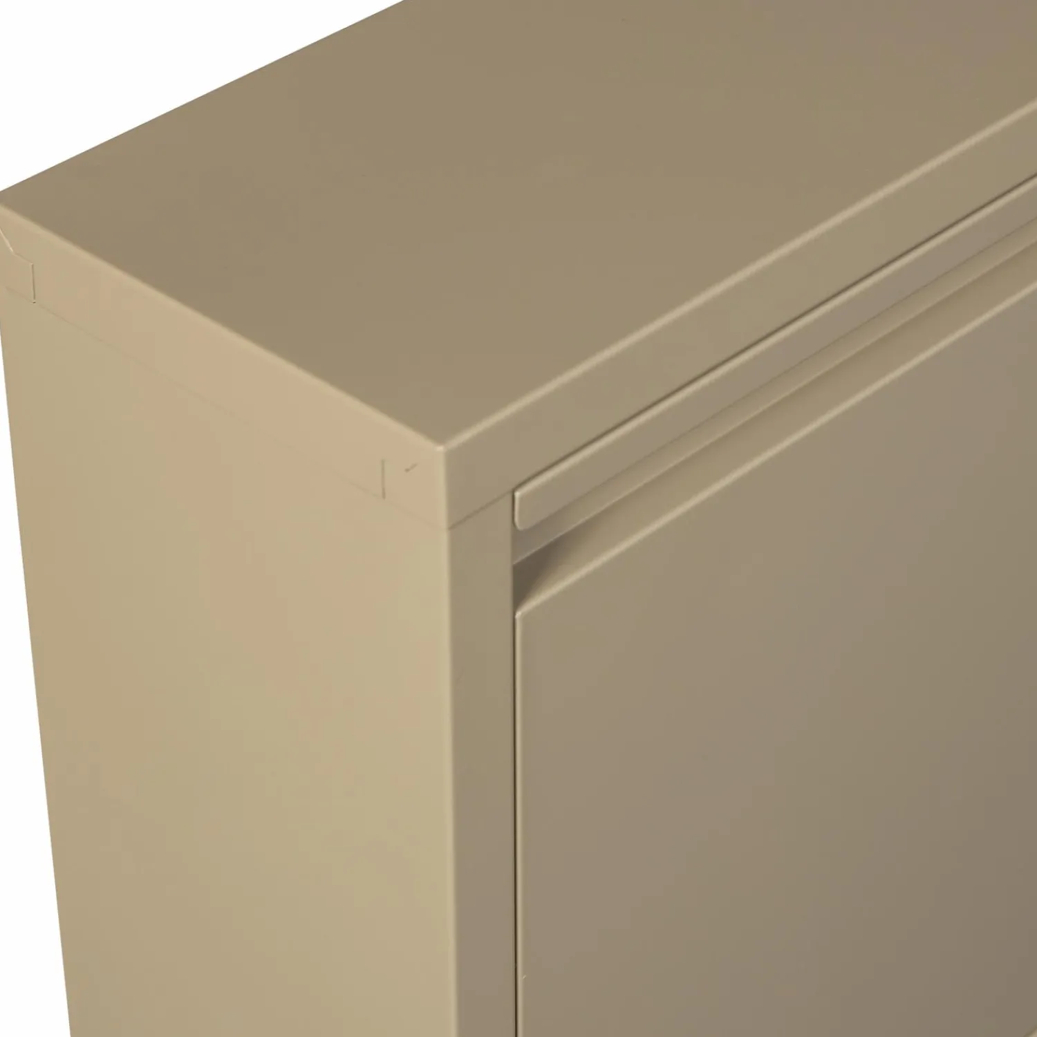 Outlet WOOOD Sabine 3-vaks schoenenkast metaal Zand