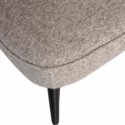 Sale WOOOD Sara fauteuil geweven stof melange Naturel