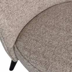 Sale WOOOD Sara fauteuil geweven stof melange Naturel