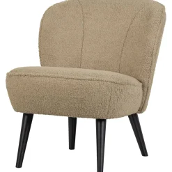 Clearance WOOOD Sara fauteuil teddy zand