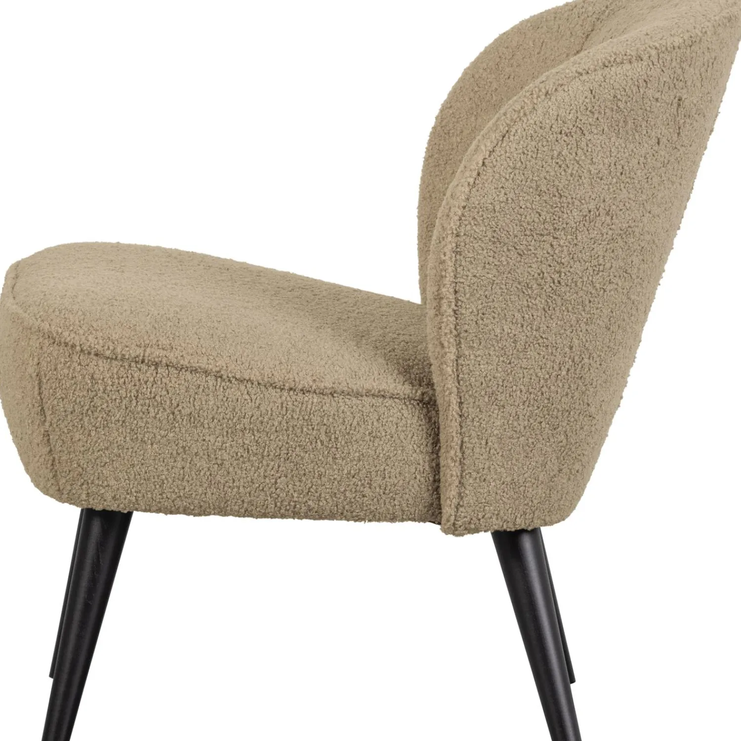 Clearance WOOOD Sara fauteuil teddy zand