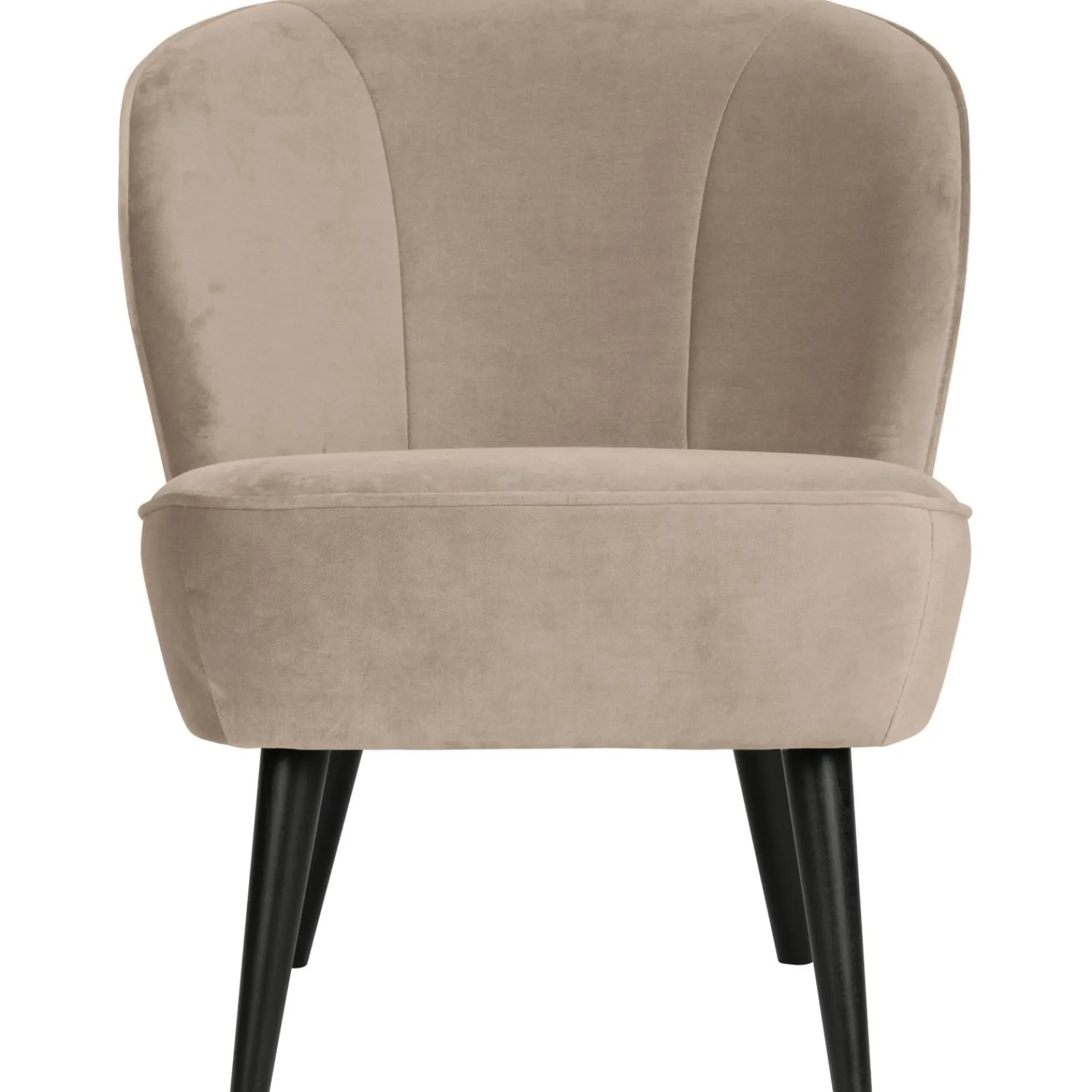 WOOOD Sara fauteuil velvet Khaki