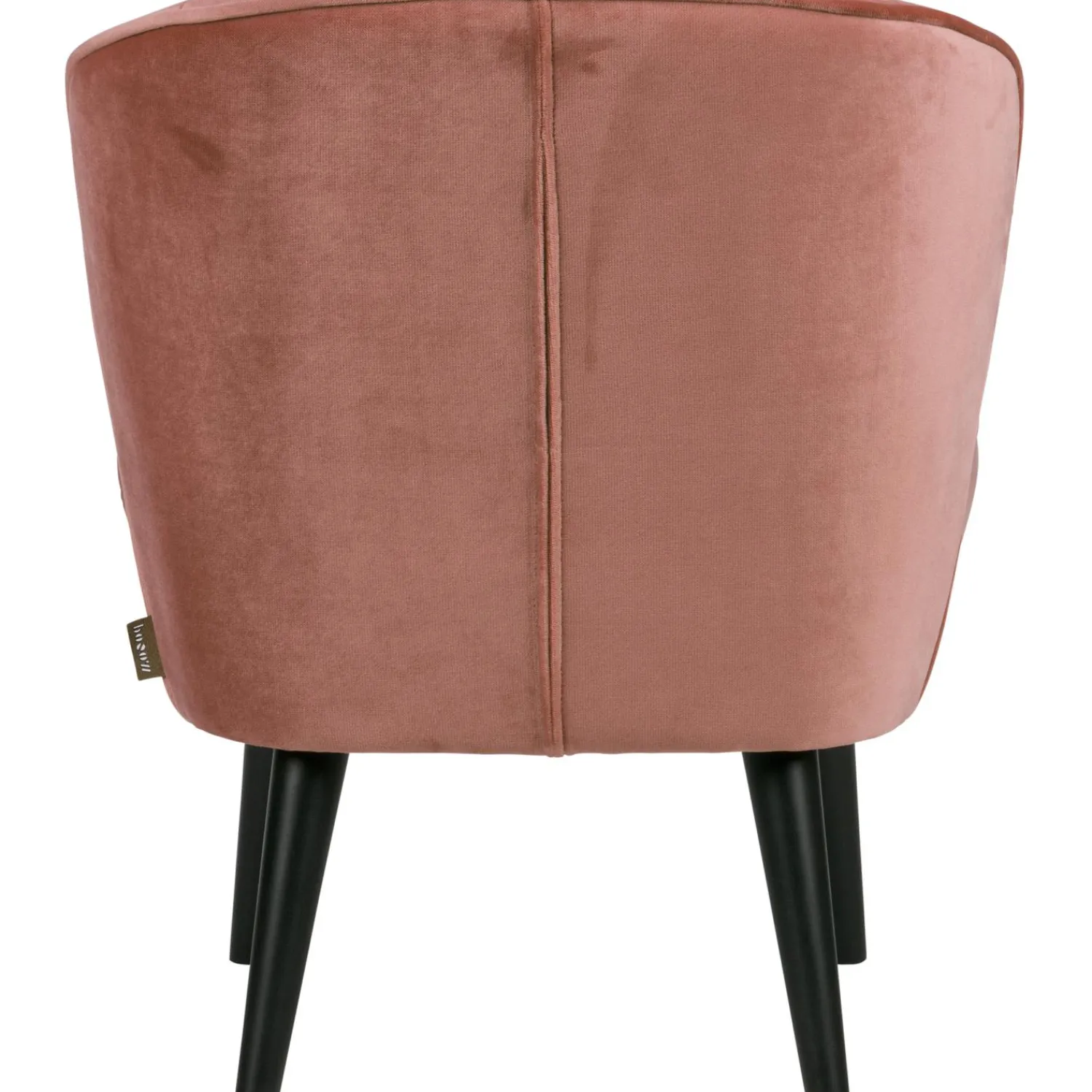 Outlet WOOOD Sara fauteuil velvet oud Roze