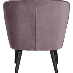 Outlet WOOOD Sara fauteuil velvet Warm lila