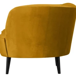 WOOOD Sara lounge fauteuil rechts velvet Oker