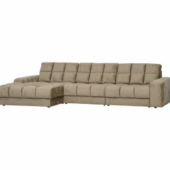 Sale WOOOD Second Date chaise longue links structure velvet Wheatfield