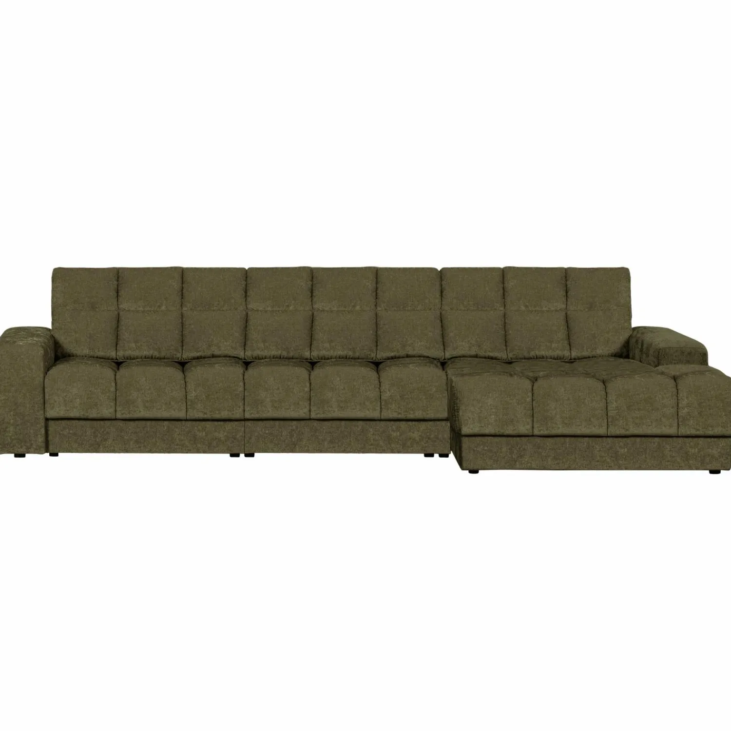 Sale WOOOD Second Date chaise longue rechts vintage Groen
