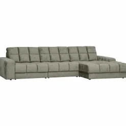 Online WOOOD Second Date chaise longue rechts structure velvet Frost