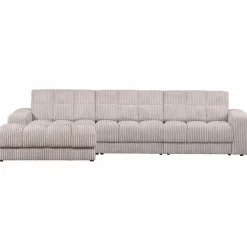 Discount WOOOD Second Date chaise longue links ribstof Naturel