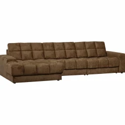 Sale WOOOD Second Date chaise longue links structure velvet Brass