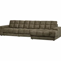 New WOOOD Second Date chaise longue rechts structure velvet Bonsai