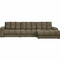 New WOOOD Second Date chaise longue rechts structure velvet Bonsai