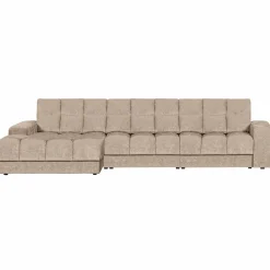 Outlet WOOOD Second Date chaise longue links vintage Nougat