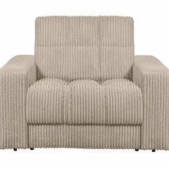 Best WOOOD Second Date fauteuil ribstof Travertin