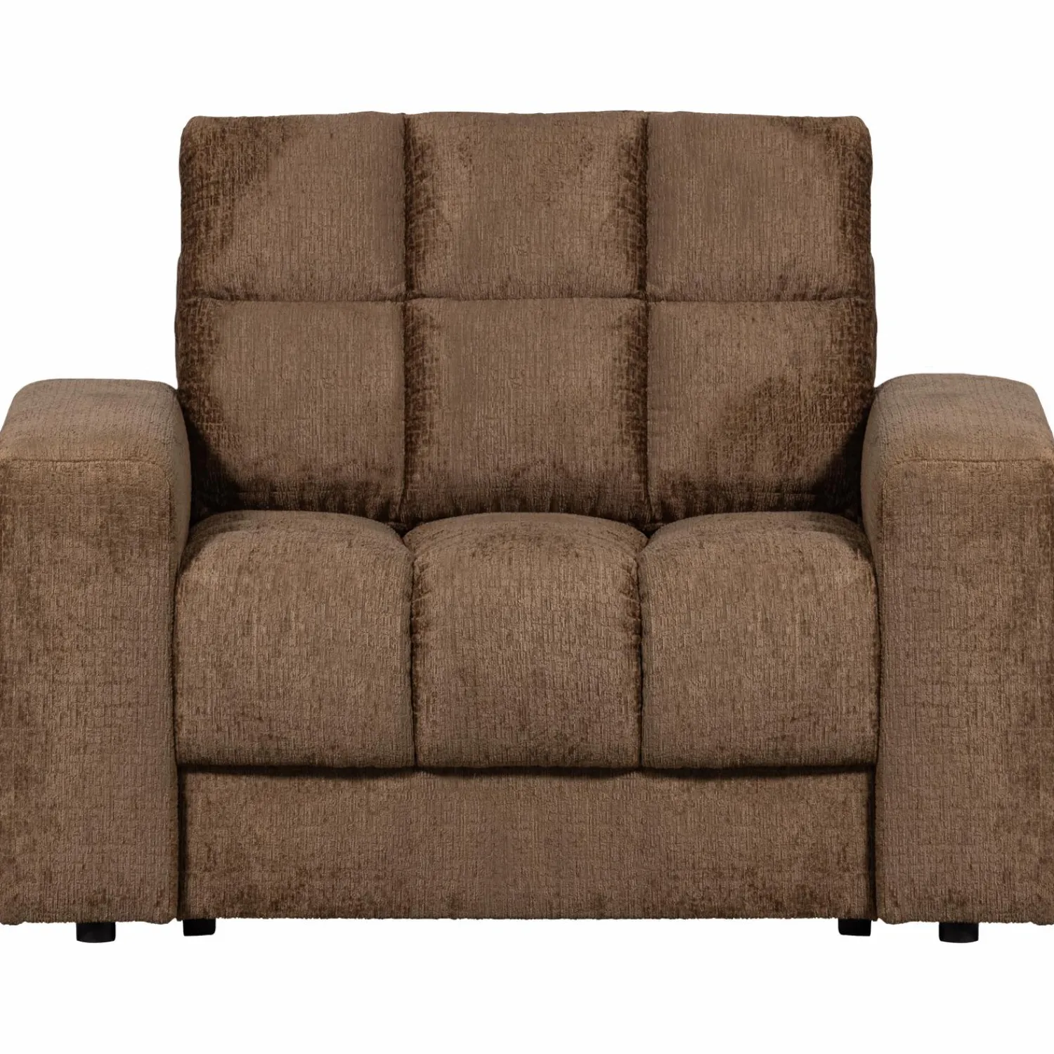 Clearance WOOOD Second Date fauteuil structure velvet Brass