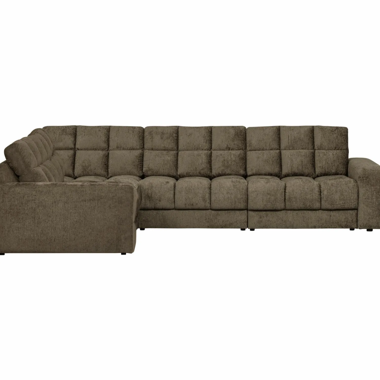 Discount WOOOD Second Date hoekbank links structure velvet Bonsai