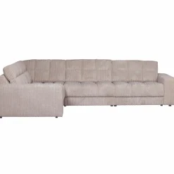 New WOOOD Second Date hoekbank links ribstof Naturel