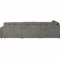 Best WOOOD Second Date hoekbank links ribstof Terrazzo