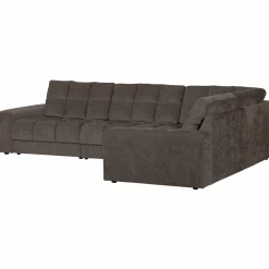 Clearance WOOOD Second Date hoekbank rechts vintage Warm grijs