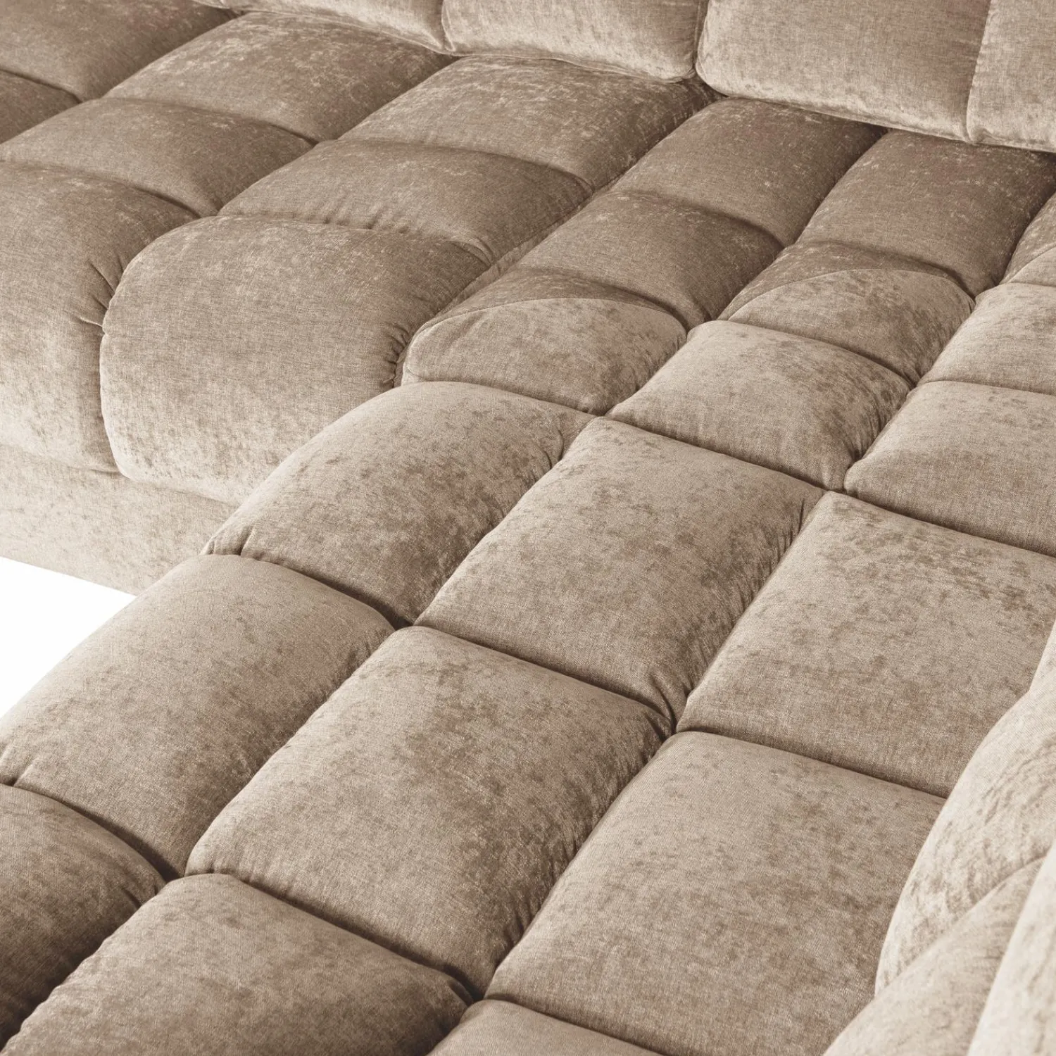 Hot WOOOD Second Date hoekbank rechts vintage Nougat