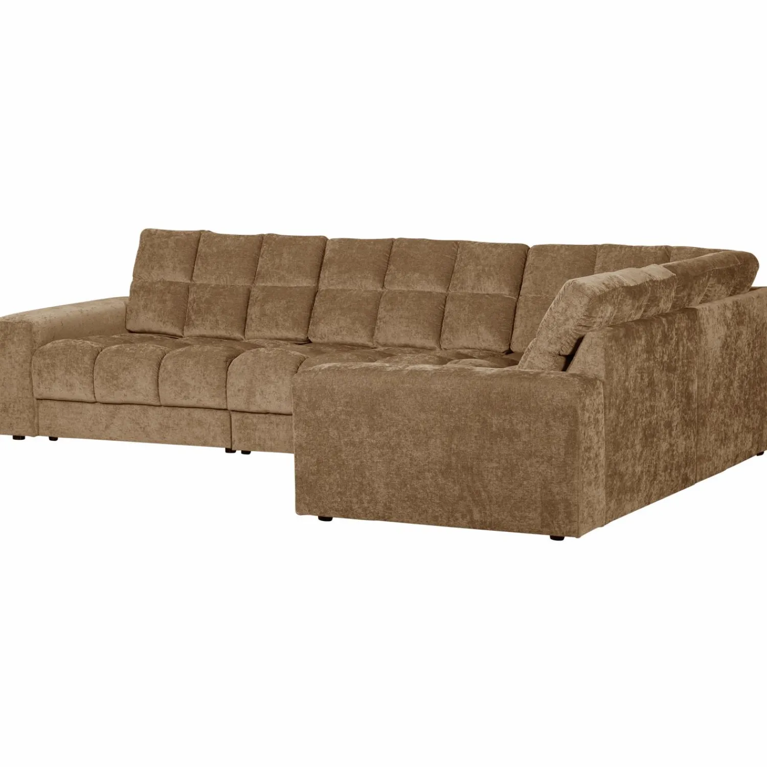 New WOOOD Second Date hoekbank rechts vintage Zand