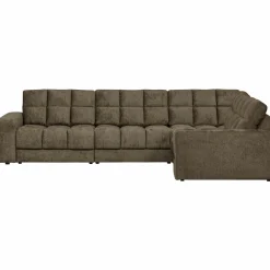 Sale WOOOD Second Date hoekbank rechts structure velvet Bonsai