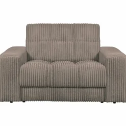 Sale WOOOD Second Date loveseat ribstof Mud