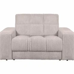 Hot WOOOD Second Date loveseat ribstof Naturel