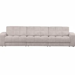 Best WOOOD Second Date 3-zits bank ribstof Naturel